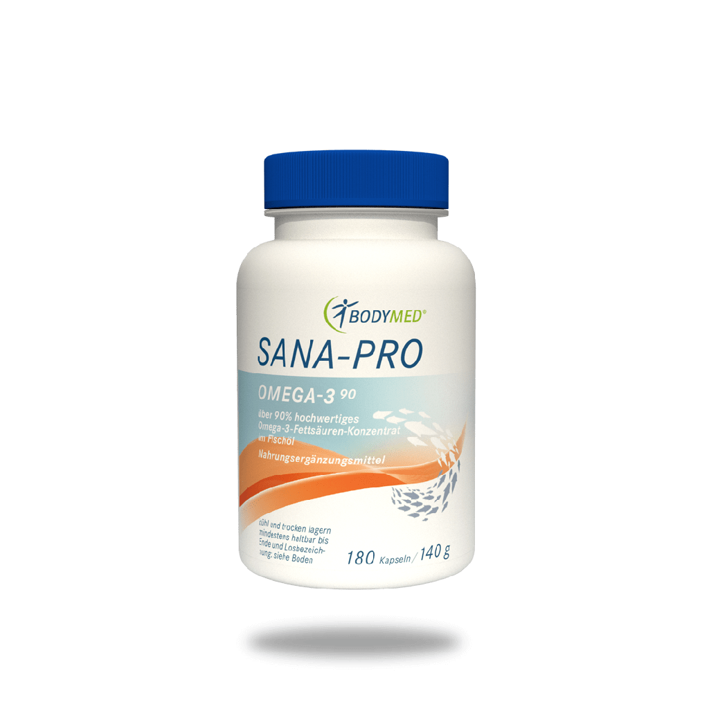 Bodymed SANA-PRO Omega-3 90%  - 180 Kapseln