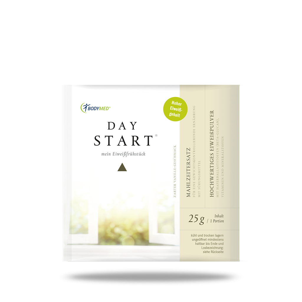 Bodymed DAY START - mein Eiweißfrühstück Portionsbeutel 25g