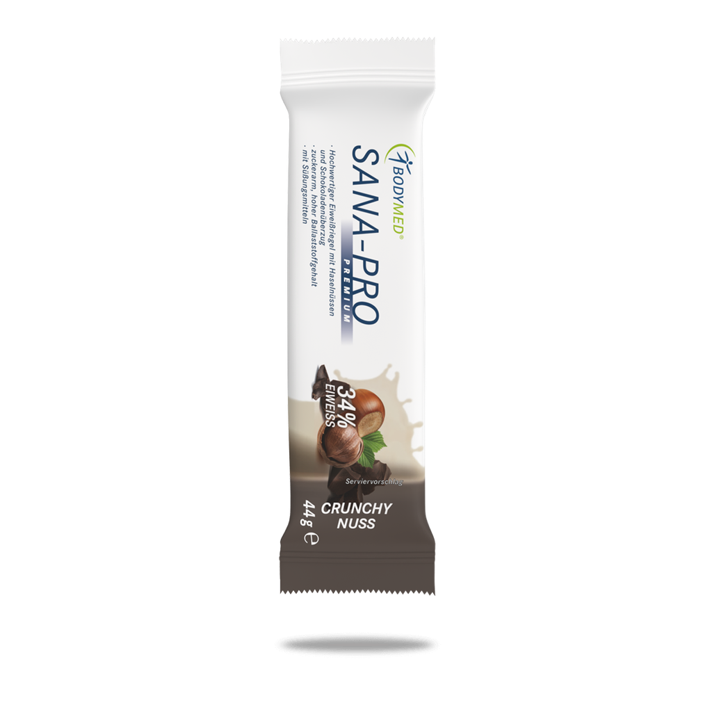 Bodymed Riegel SANA-PRO Premium Crunchy Nuss (5 St.)